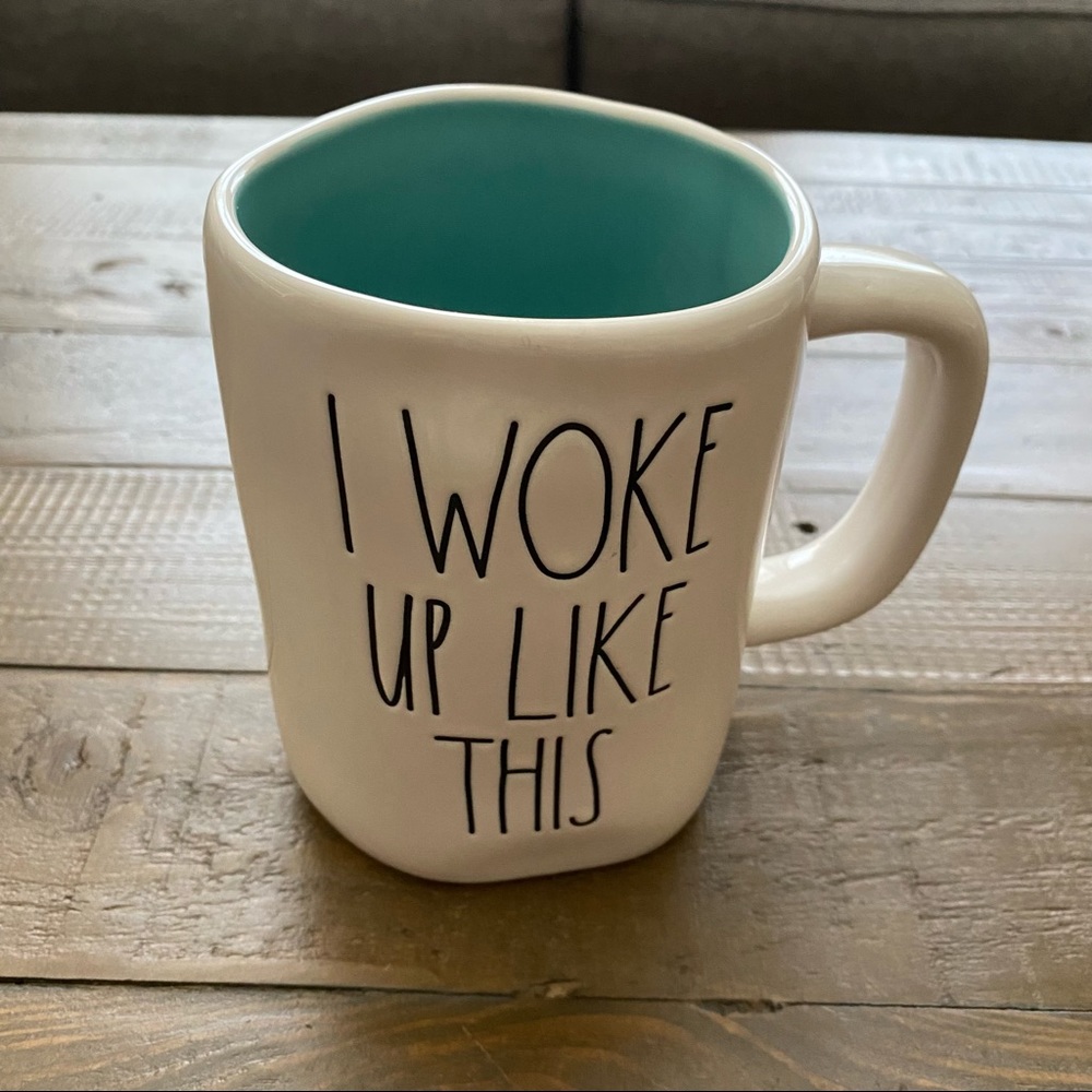 Rae Dunn I woke Up Like This Coffee Mug